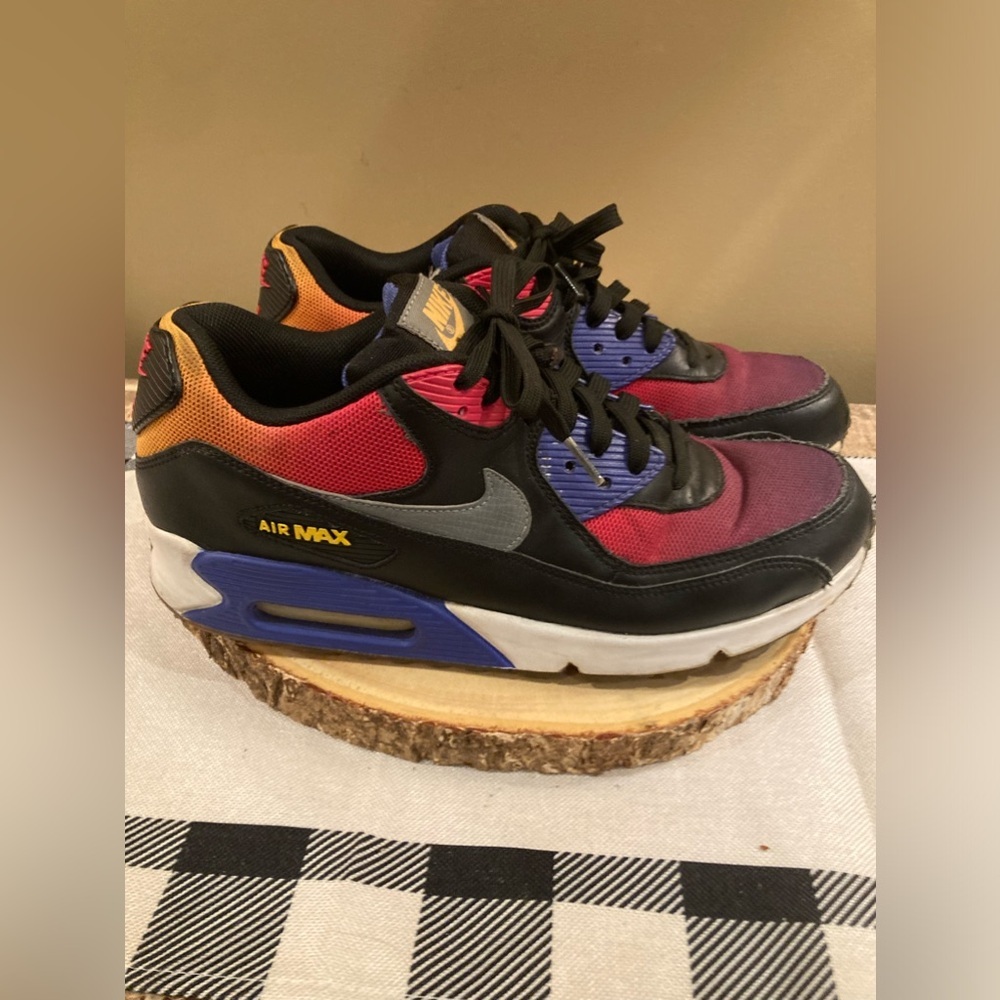 Nike Air Max 90 SD 2015 Sneakers Men 9.5 Black Persian Violet Purple 724763-005